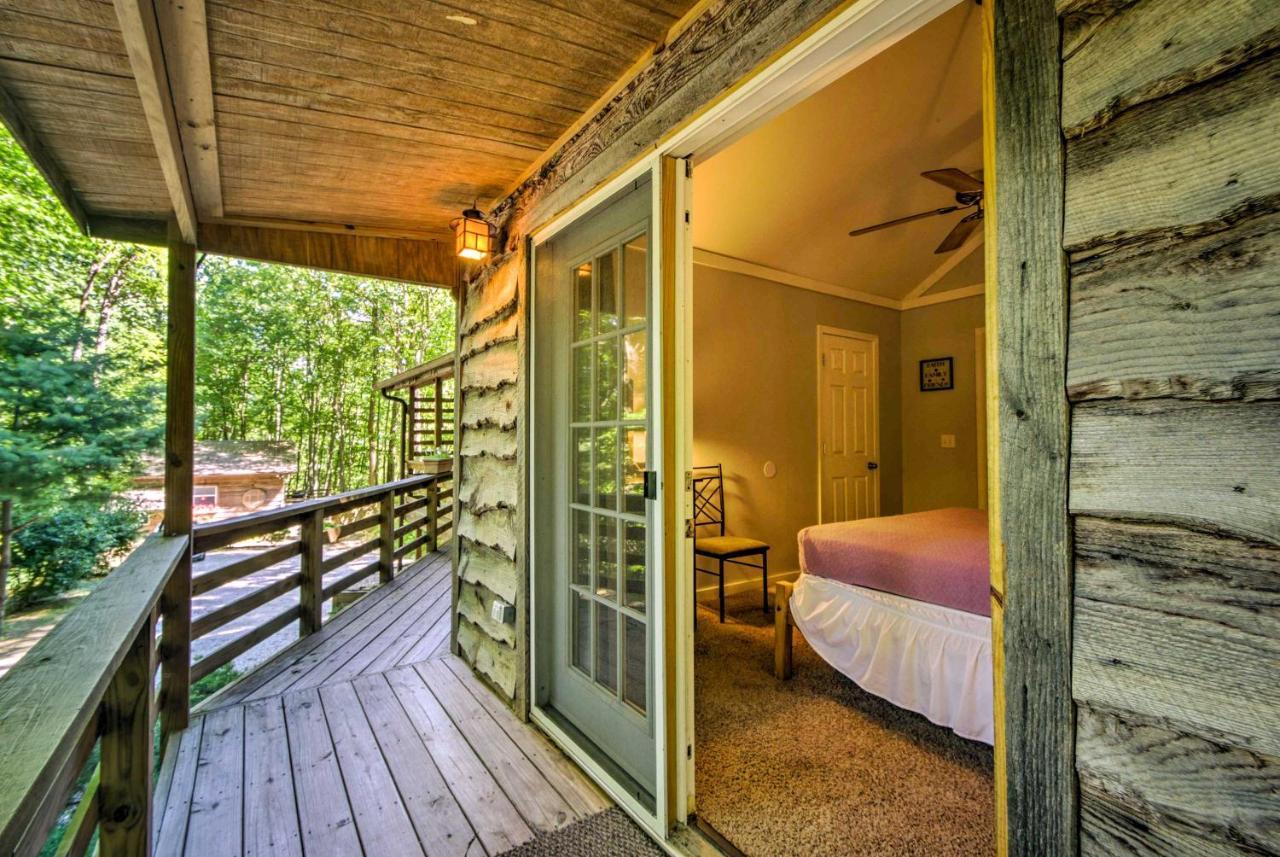 Cozy The Woodshop Cabin With Deck And Forest Views! Robbinsville Exterior foto